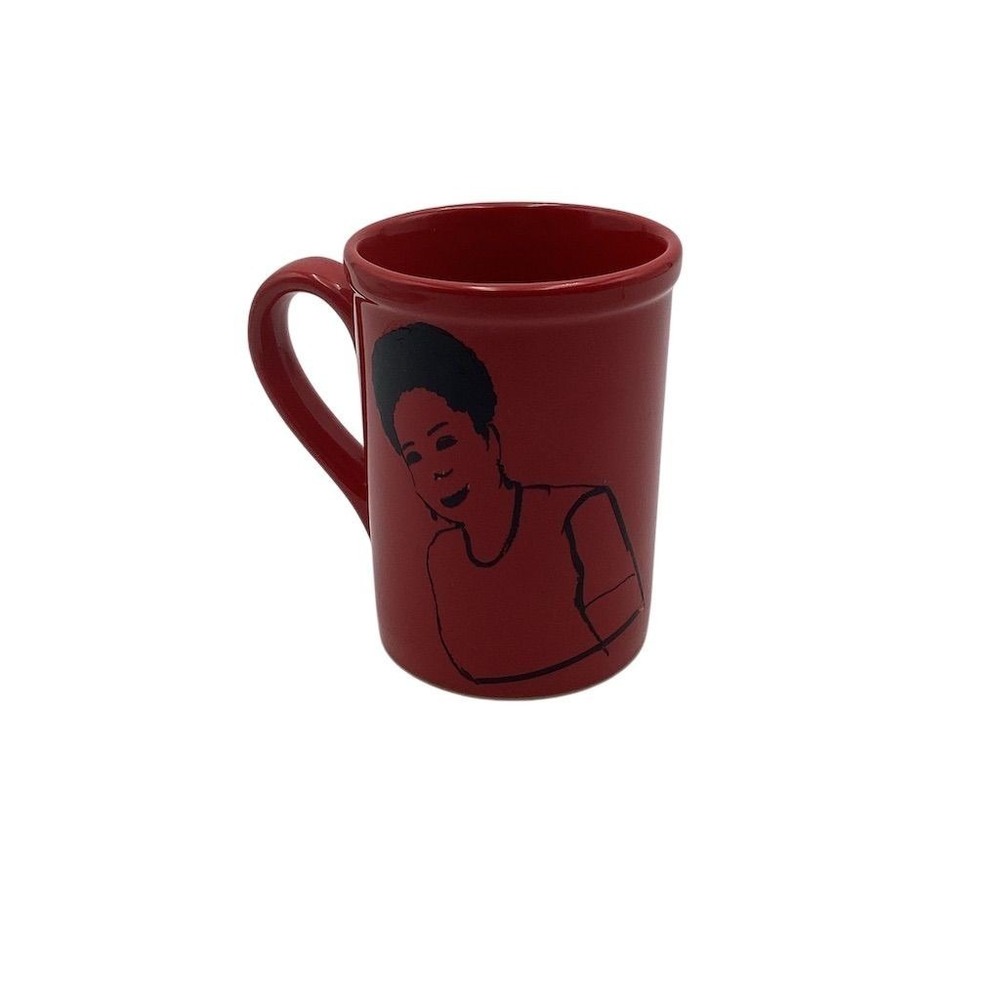 Royal Norfolk Red Coffee Mug with Artistic Design‎